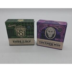 Dr. Squatch Harry Potter Soap Suds of the Sly & You Know Who Limited Edition 2pk